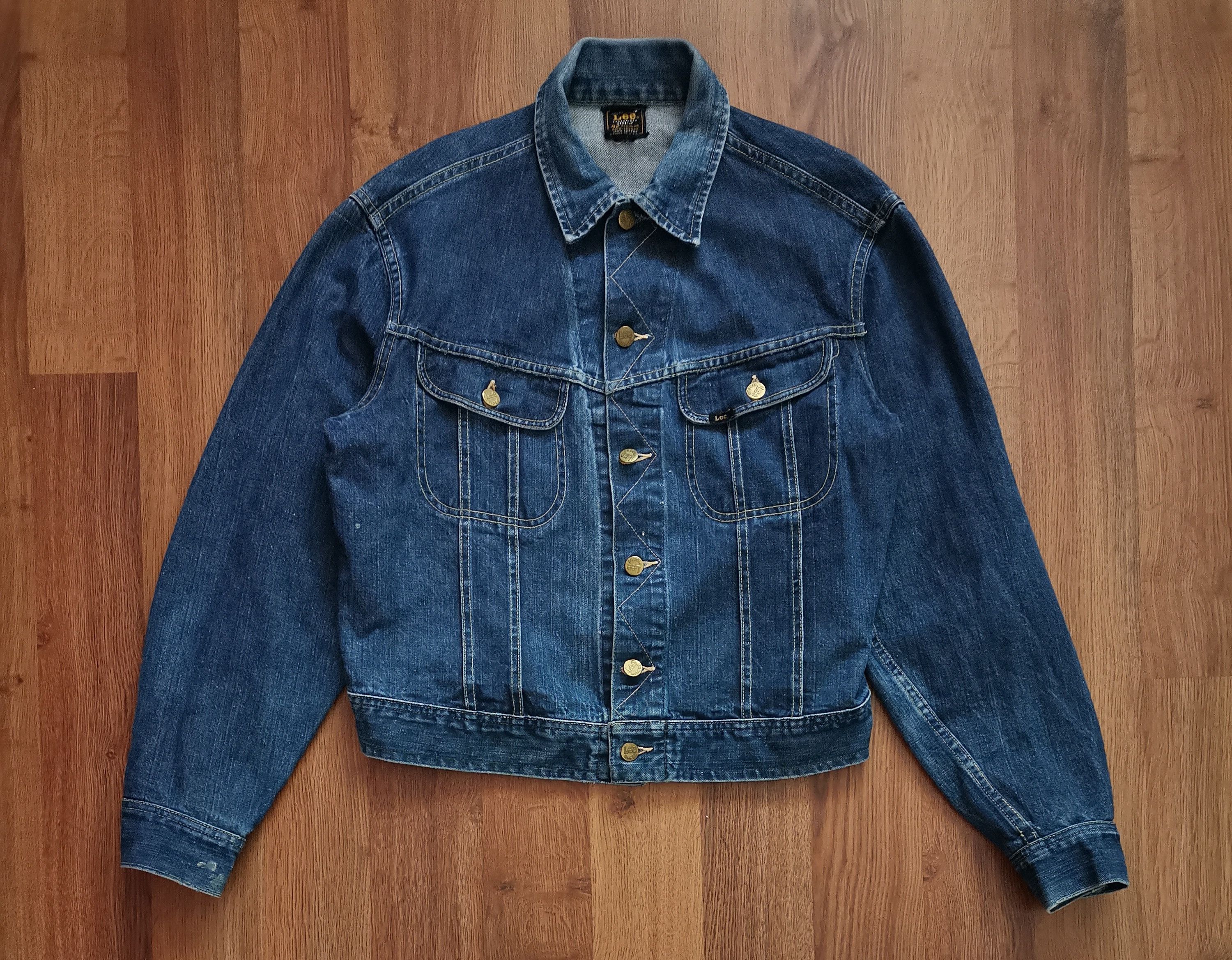 Lee × Vintage Vintage Lee Women's Denim Jacket Size M / US 6-8 / IT 42-44 - 1 Thumbnail