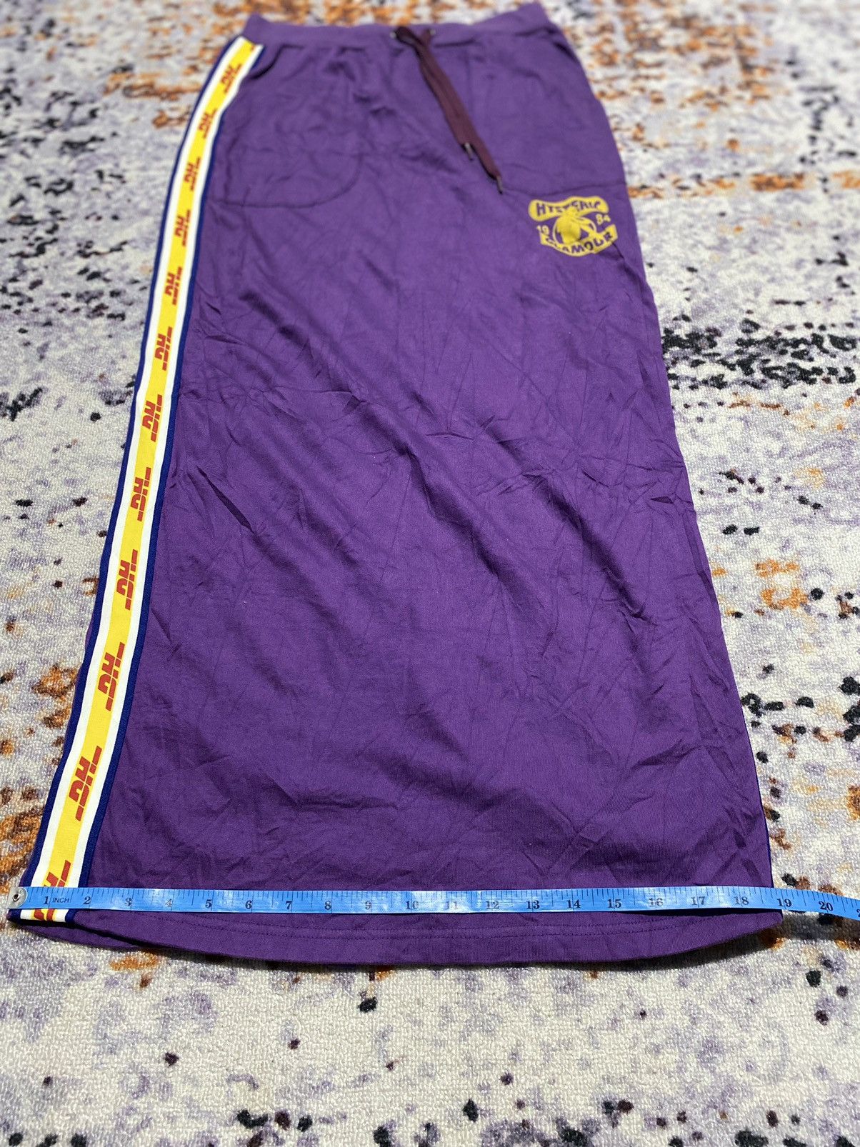 Hysteric Glamour “RARE” Maxi Skirt Hysteric glamour x DHL purple size 27-30 Size 27" / US 4 / IT 40 - 16 Thumbnail