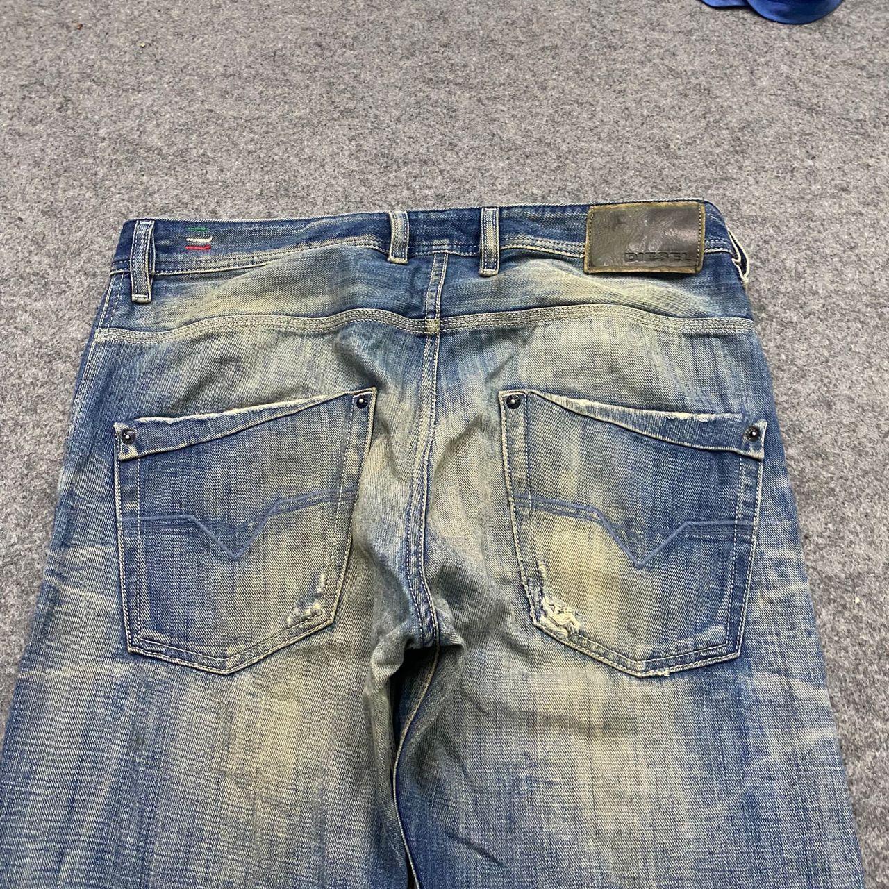 Diesel 💥Best Offer💥Vintage Diesel Industry Distressed Denim Size US 34 / EU 50 - 14 Thumbnail