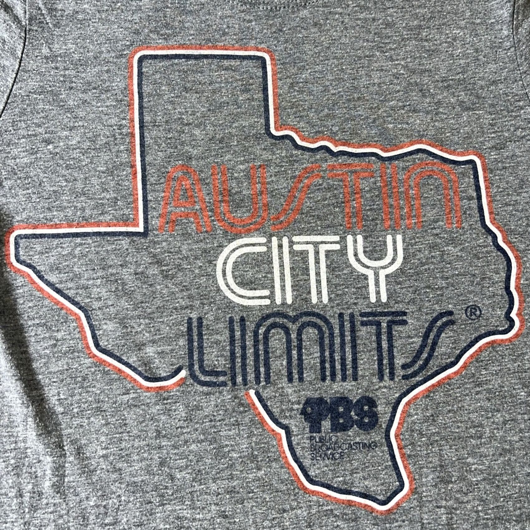Vintage VINTAGE Texas State Outline Shirt Womens Small Gray ACL Austin City Limits Graphic Western Western Look Womens Small Gray Shirt Size S / US 4 / IT 40 - 2 Thumbnail