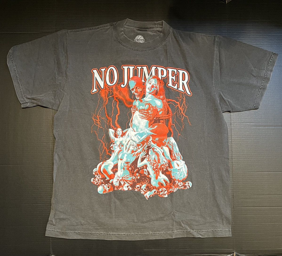 Other No Jumper Back From The Dead T-Shirt - Vintage Black LG Size US L / EU 52-54 / 3 - 1 Preview