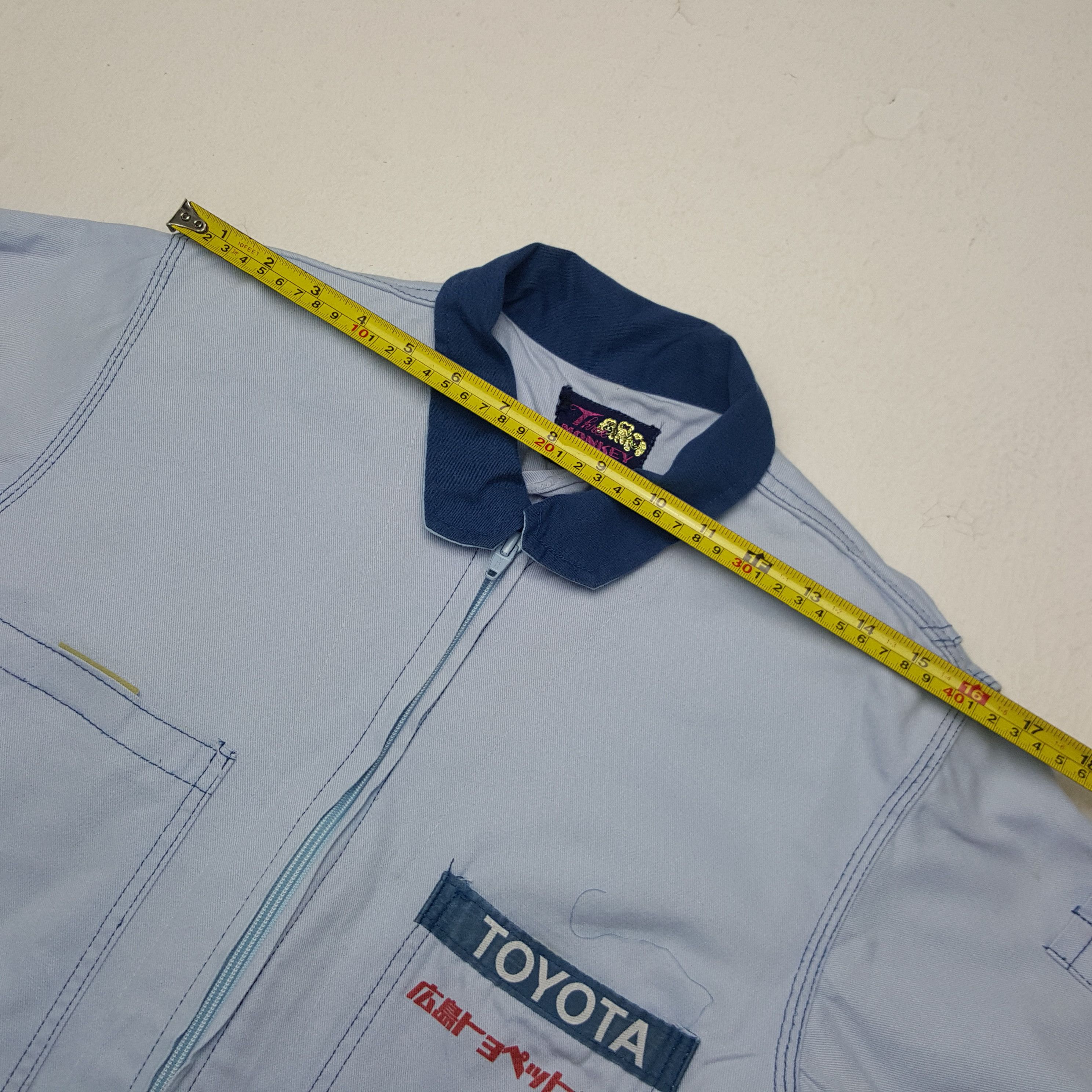 Vintage Vintage Toyota Japanese Racing Team Coverall Jacket Size US L / EU 52-54 / 3 - 11 Thumbnail