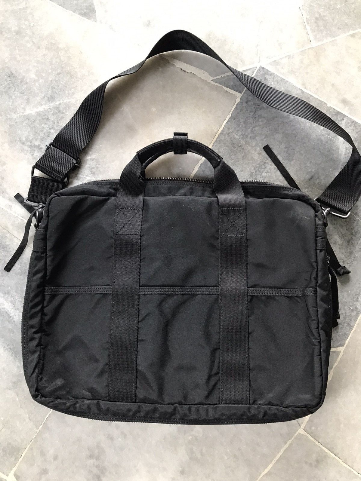 Japanese Brand × Porter Vintage Luggage Label Yoshida Messenger Bag Size ONE SIZE - 3 Thumbnail