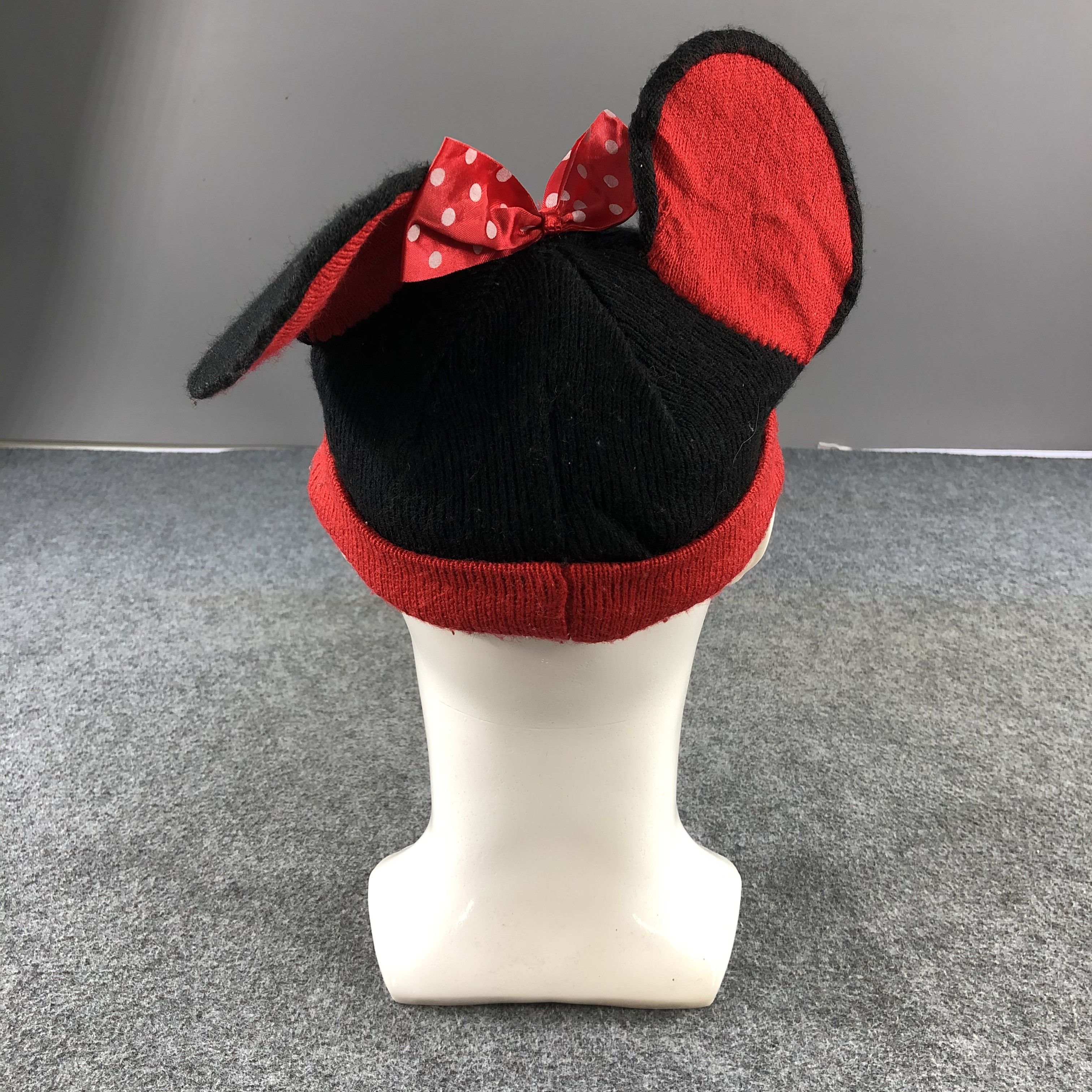 Disney Minnie Mouse Beanie Snowcap Snow Hat B450 Size ONE SIZE - 3 Thumbnail