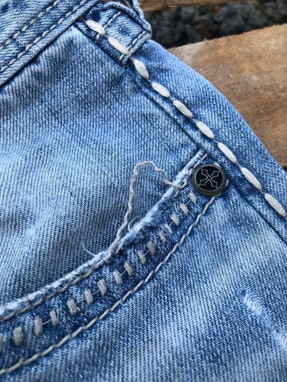 Affliction × Vintage Vintage Affliction Denim Jeans Size US 32 / EU 48 - 11 Thumbnail