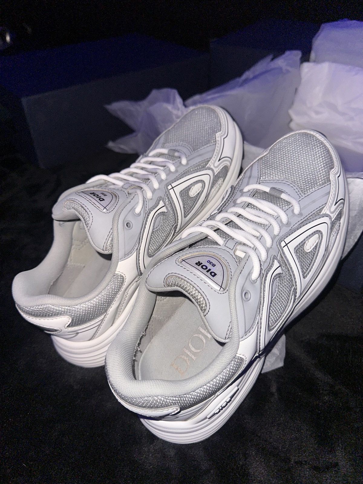 Dior Christian Dior B30 “Gray/White” Size US 8 / EU 41 - 8 Thumbnail