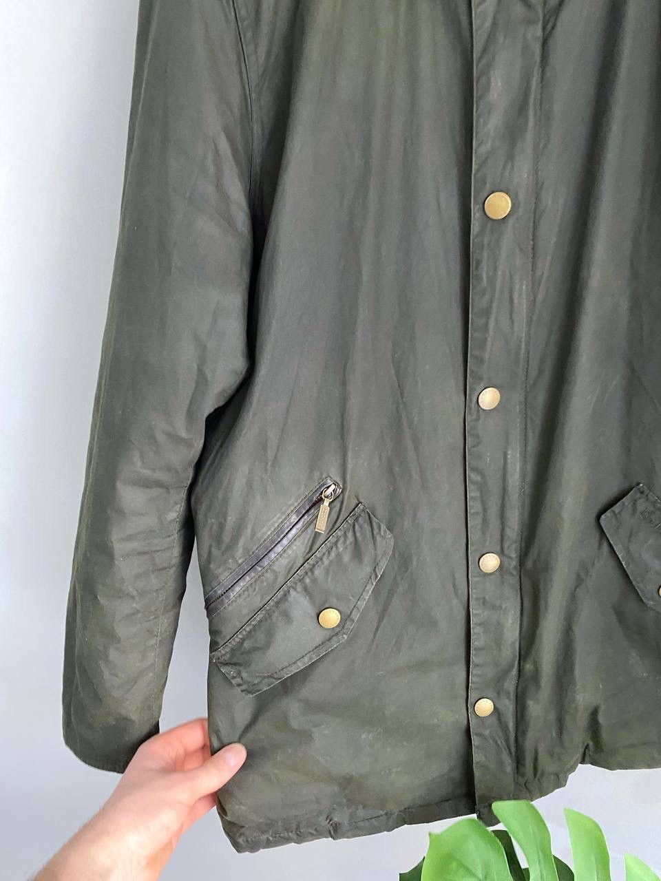Barbour Barbour Retail Pretsbury Men's Green Waxed Jacket, Size M Size US M / EU 48-50 / 2 - 9 Thumbnail