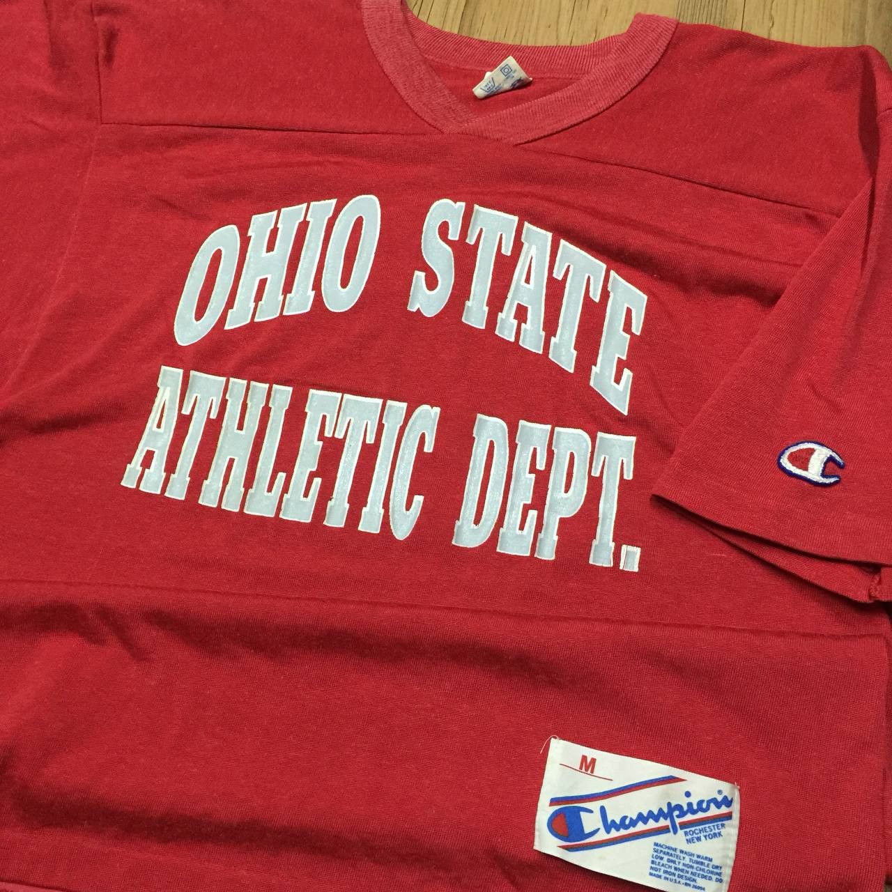 Champion × Vintage Vintage 90s Ohio State athletic Dept Buckeyes Football Size US M / EU 48-50 / 2 - 2 Thumbnail