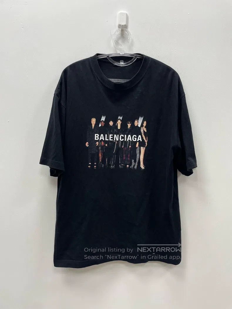 Balenciaga Balenciaga Band T-Shirt Size US M / EU 48-50 / 2 - 1 Thumbnail
