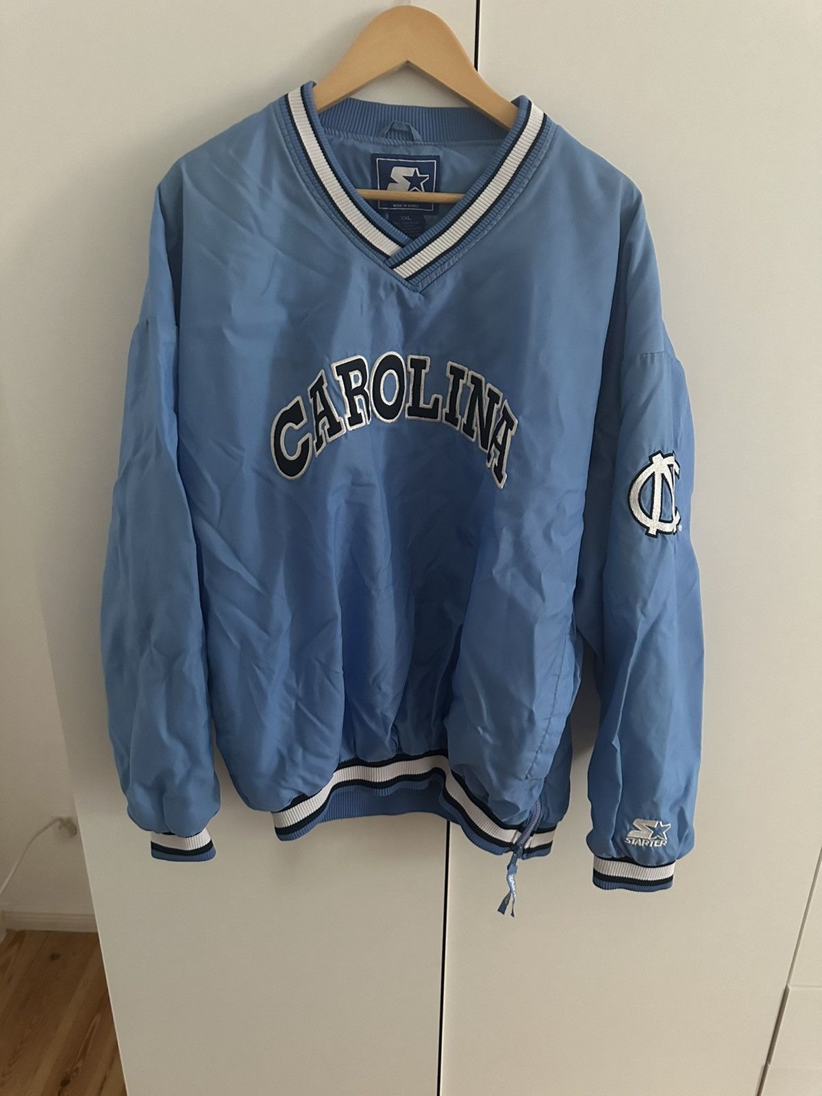 Starter starter jacke North Carolina Size XXL Schlupfjacke Jacket Size US XXL / EU 58 / 5 - 1 Thumbnail