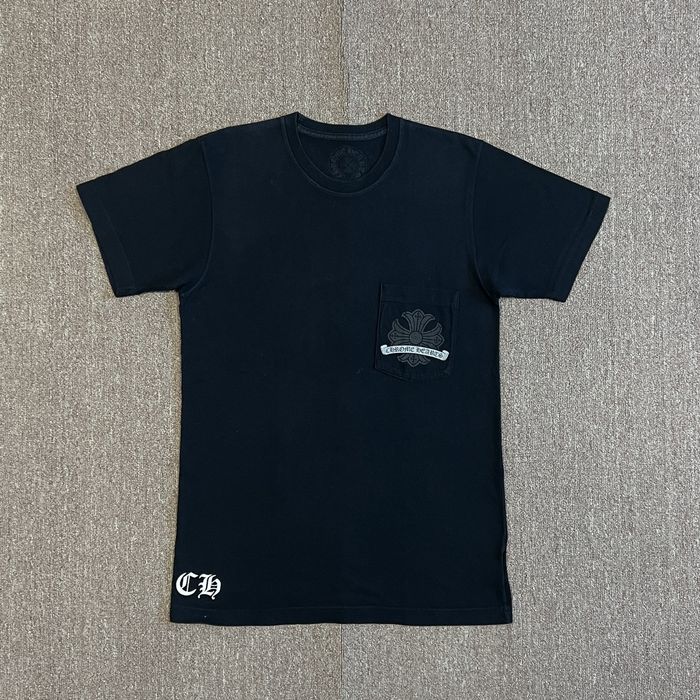 Chrome Hearts Chrome Hearts Big Horseshoes Logo Tee Grailed