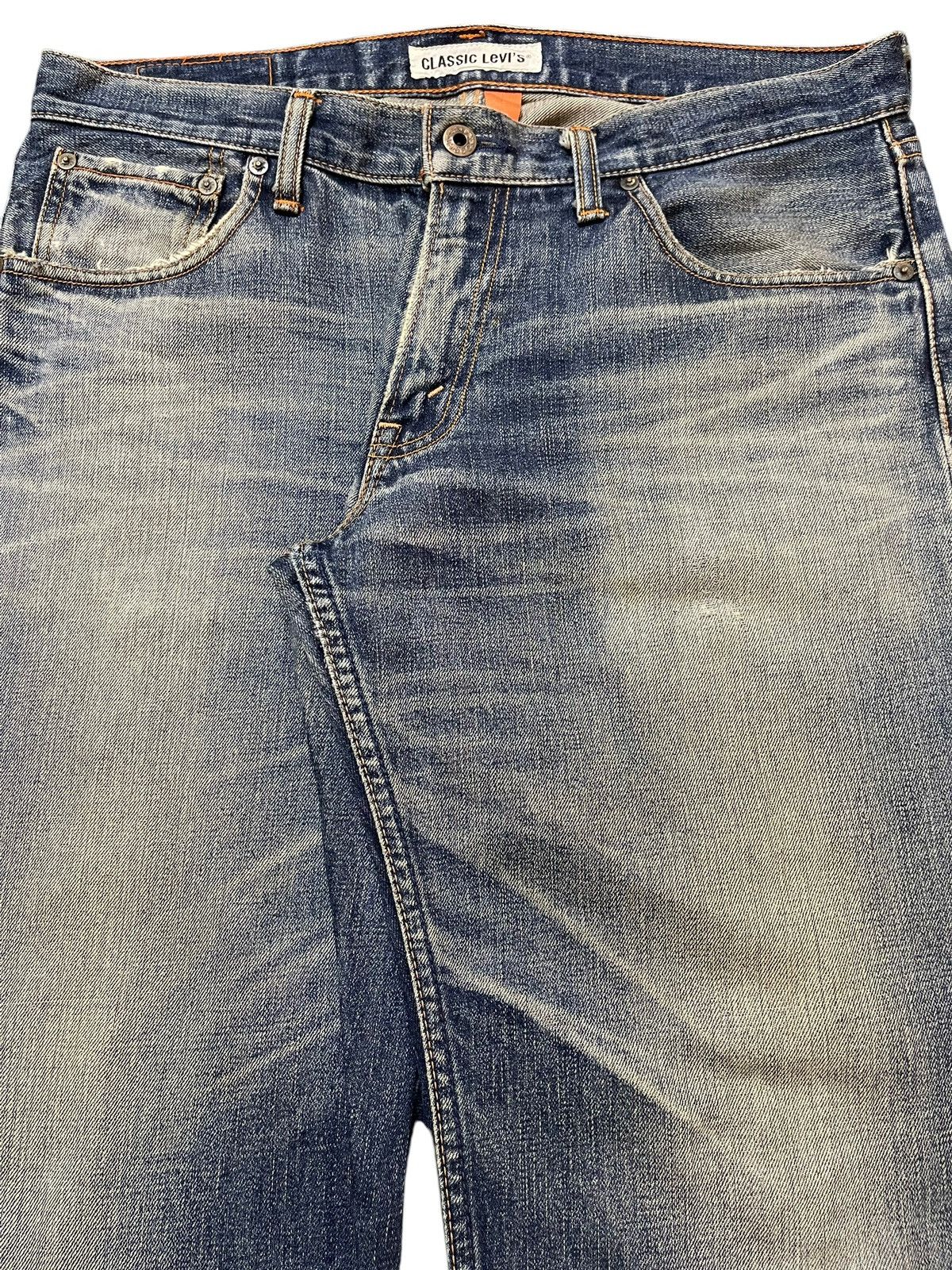 Levi's Vintage 90s Levis 503 Faded Wash Style Baggy Jeans Size US 34 / EU 50 - 4 Thumbnail