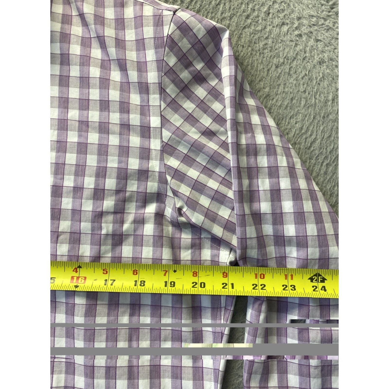 Banana Republic Banana Republic Button Shirt M Mens Purple Orchid Lavender Multicolor Slim Button Shirt 199- e Size US M / EU 48-50 / 2 - 5 Thumbnail