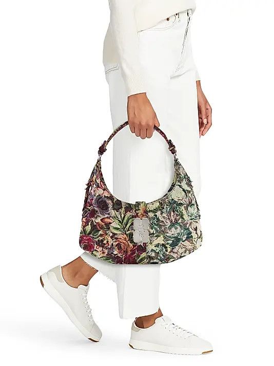 Ganni os11x0326 Size: OS / Small Kat Tapestry TPJ Shoulder Bag Size ONE SIZE - 2 Thumbnail