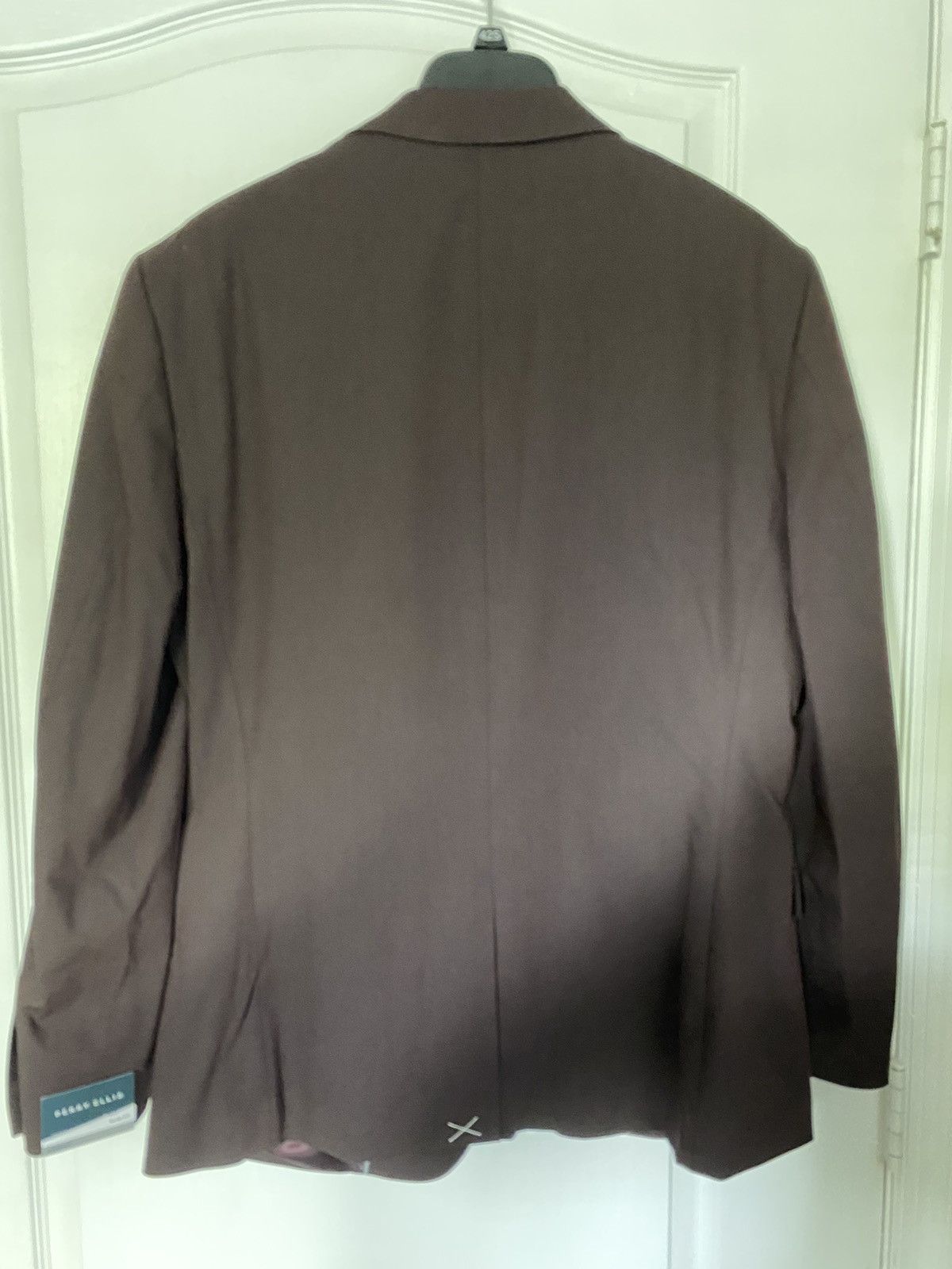 Perry Ellis Dark Brown (Port) Suit Jacket Size 42S - 3 Thumbnail