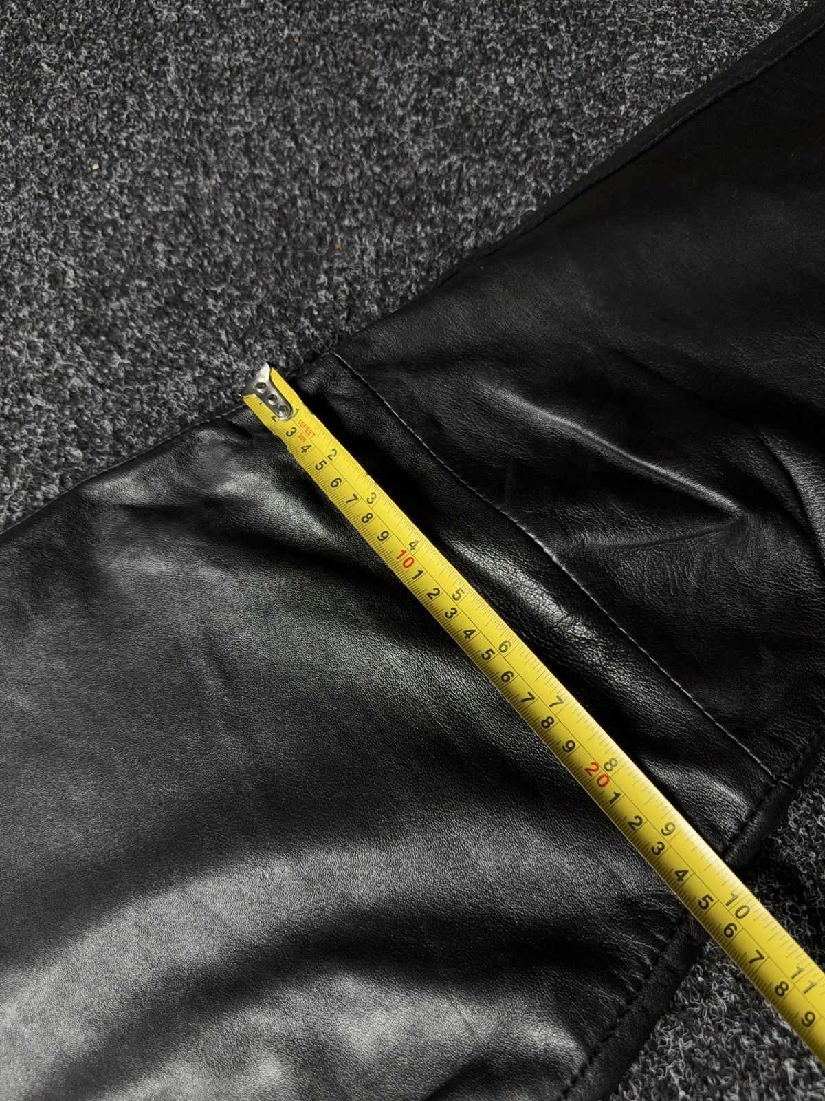 Leather Y2K Vintage Leather Pants Opium Style Alt Biker USA Rare Size US 34 / EU 50 - 24 Thumbnail