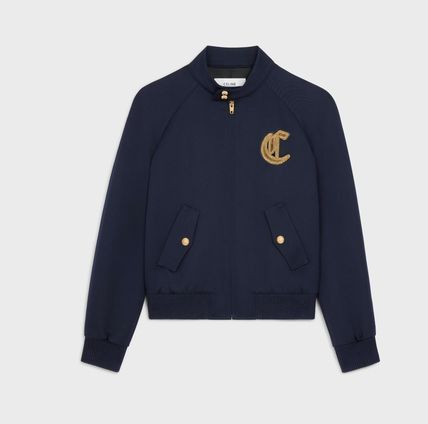 Celine blouson jacket in diagonal wool ink Size US XS / EU 42 / 0 - 1 Thumbnail