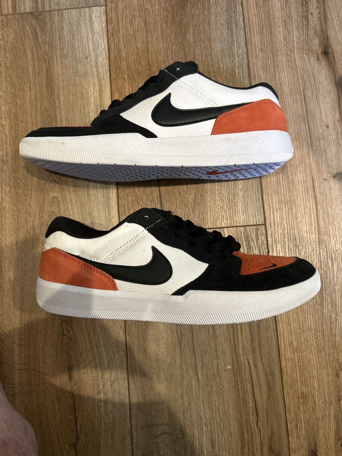 Nike Nike SB Force 58 White Cosmic Clay Black Size 11 Size US 11 / EU 44 - 1 Thumbnail