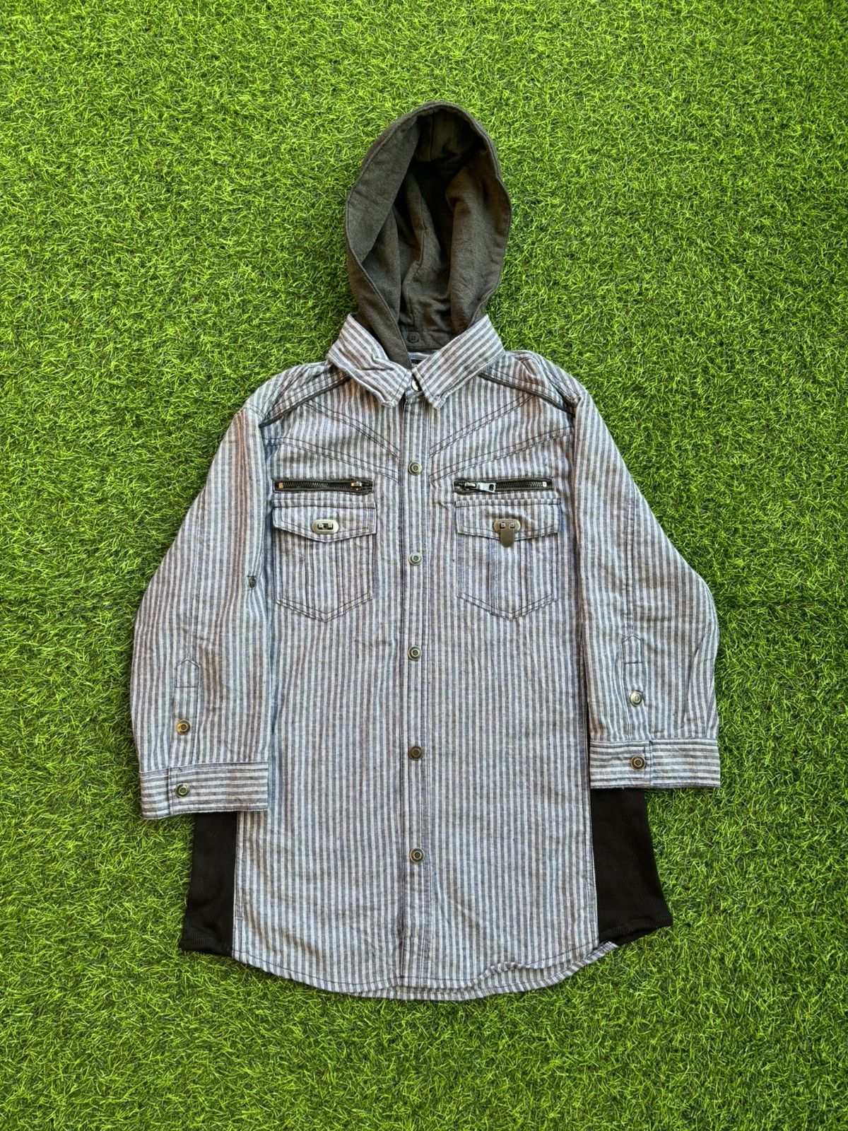 semanticdesign Y2k semanticdesign Ifsix Punk Style Shirt Size US M / EU 48-50 / 2 - 1 Thumbnail