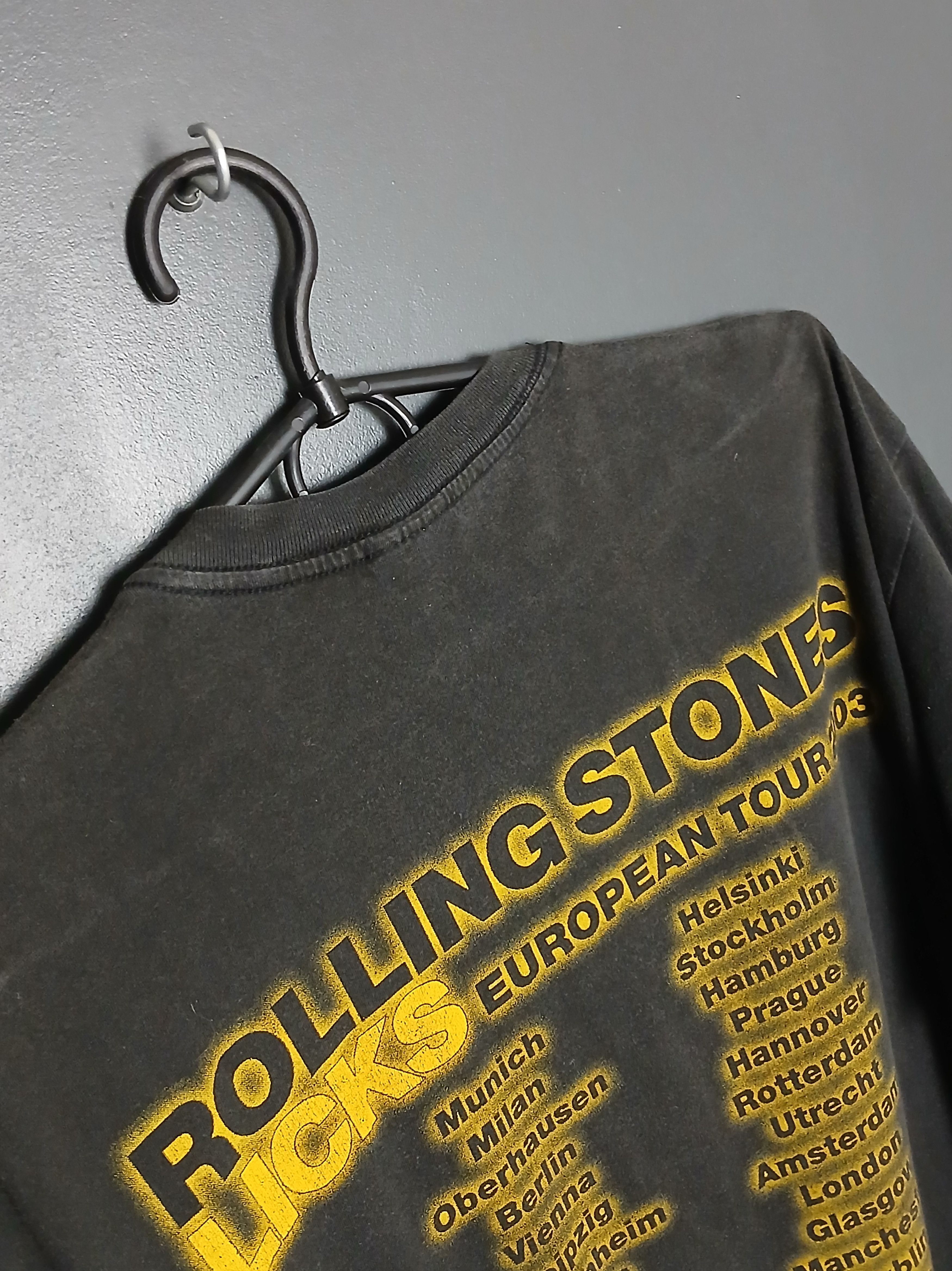 The Rolling Stones × Vintage Vintage 2003 The Rolling Stones Licks Tour T-Shirt Size US M / EU 48-50 / 2 - 9 Thumbnail