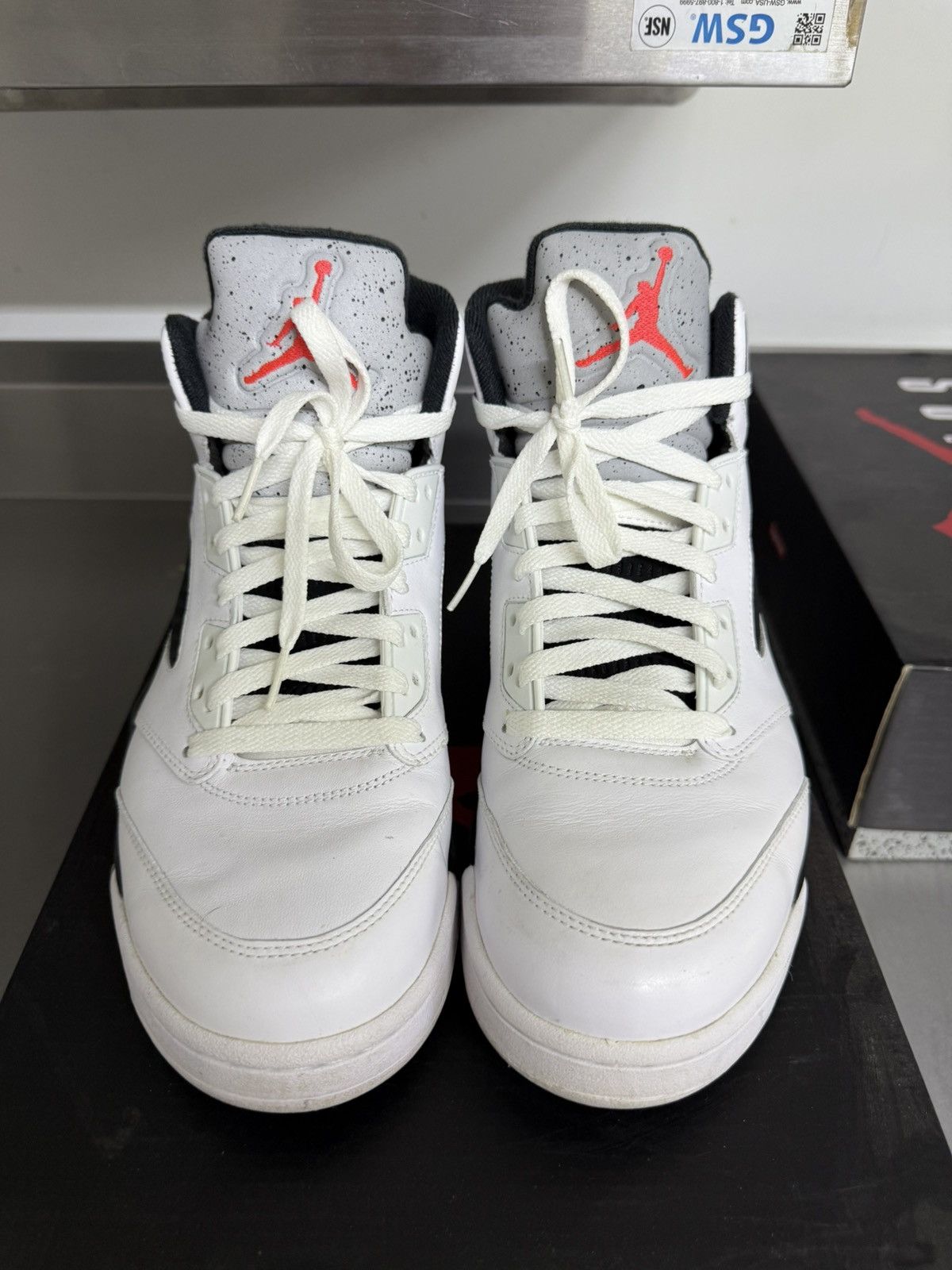Jordan Brand Jordan 5 poison green Size US 11.5 / EU 44-45 - 4 Thumbnail