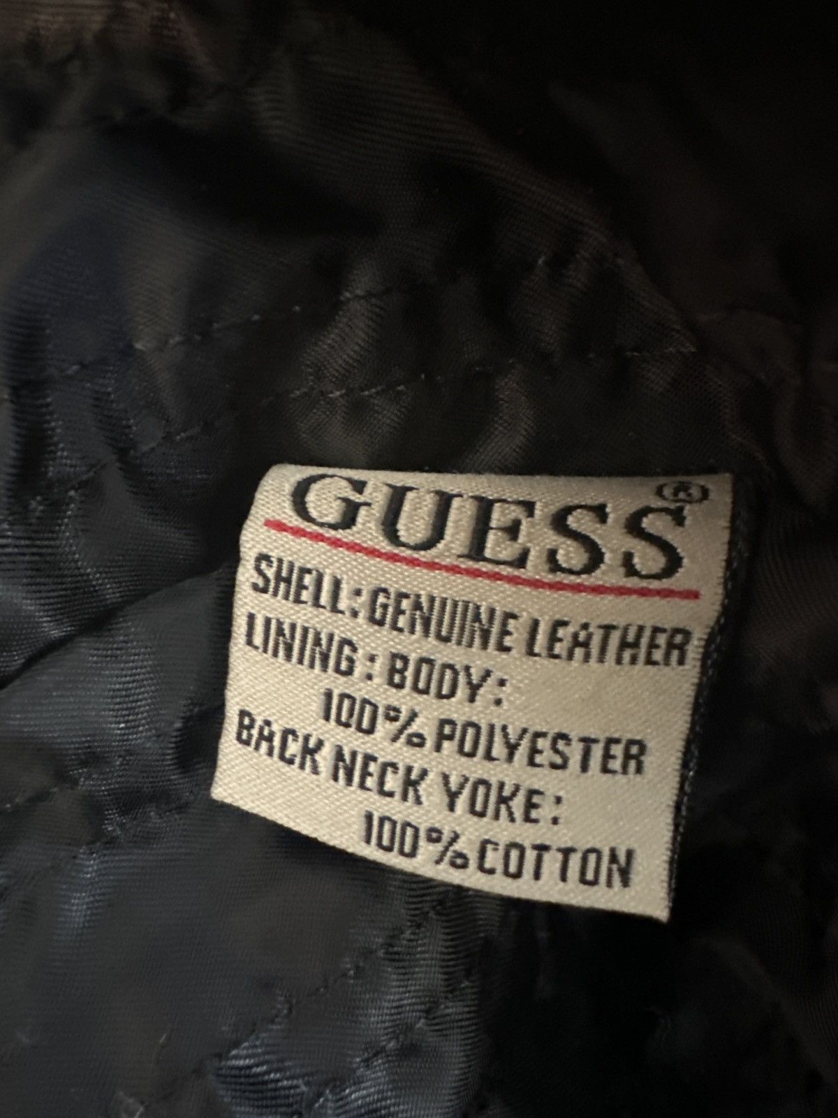 Guess Guess 1981 Genuine Leather Jacket Size US L / EU 52-54 / 3 - 11 Thumbnail