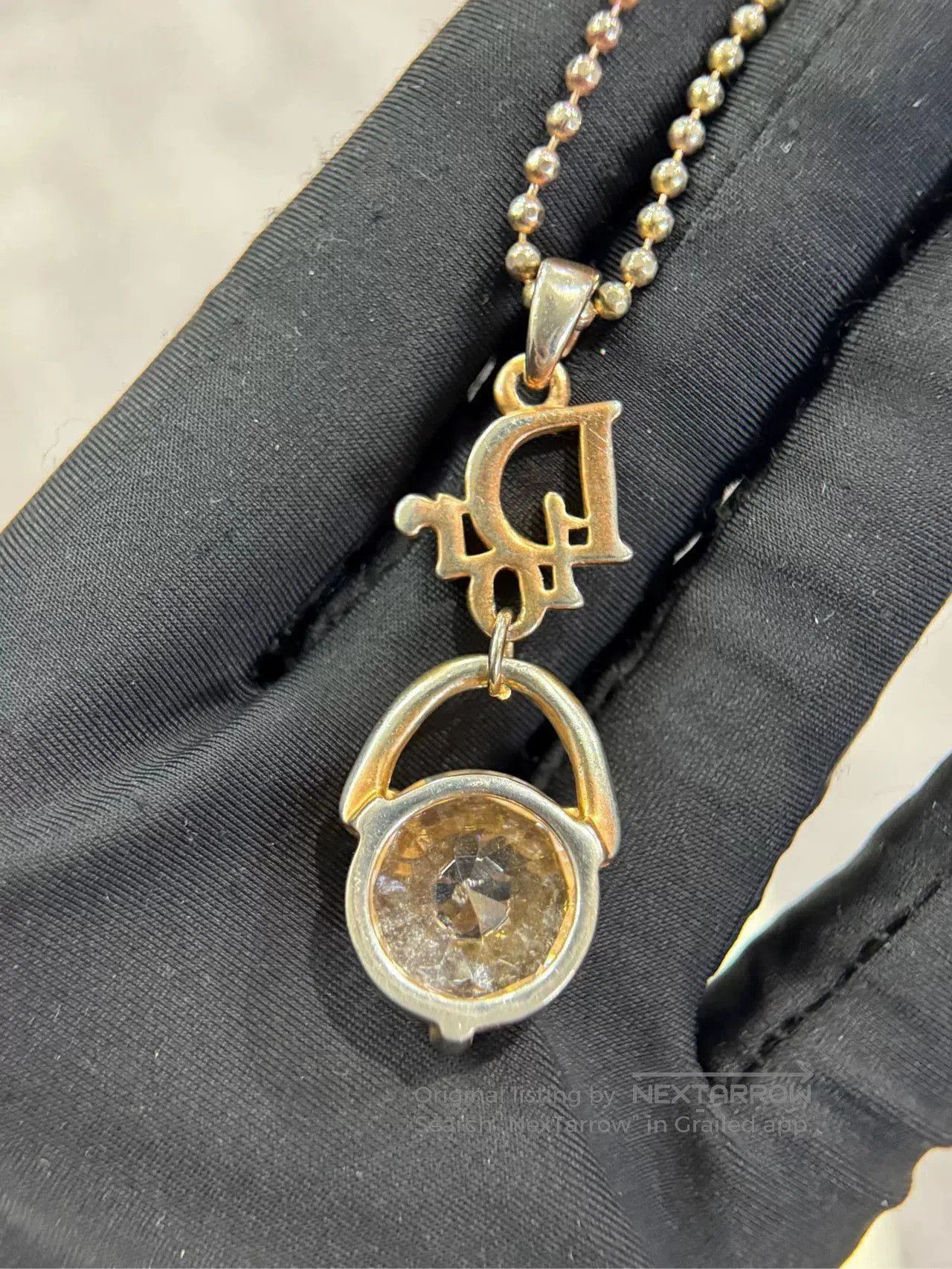 Dior Dior Vintage Necklace. Size ONE SIZE - 3 Thumbnail