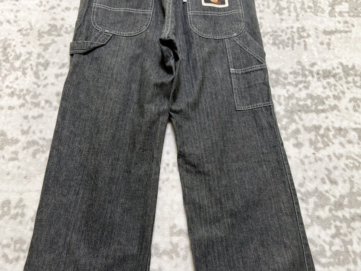 Pink House Pink House Bear Patch Black Denim Carpenter Pants Size US 29 - 12 Thumbnail