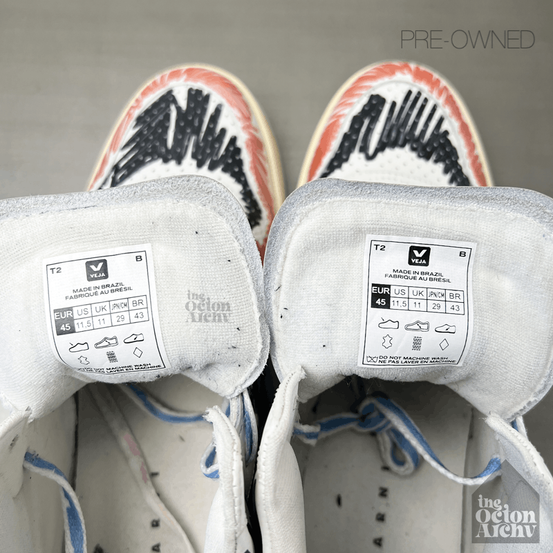 Marni × Veja Marni x Veja V1-15 High Multicolor Scribble VQ0202884B Size US 11.5 / EU 44-45 - 11 Thumbnail