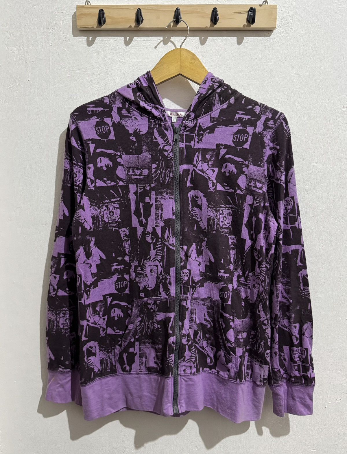 Hysteric Glamour Y2k Colza “Hysteric style” ifsixwasnine style zip hoodie Size US M / EU 48-50 / 2 - 1 Thumbnail
