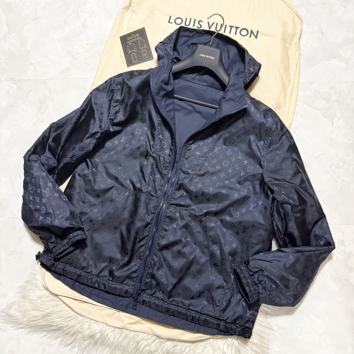 Louis Vuitton Louis Vuitton Monogram Reversible Nylon Jacket Size US XL / EU 56 / 4 - 10 Thumbnail