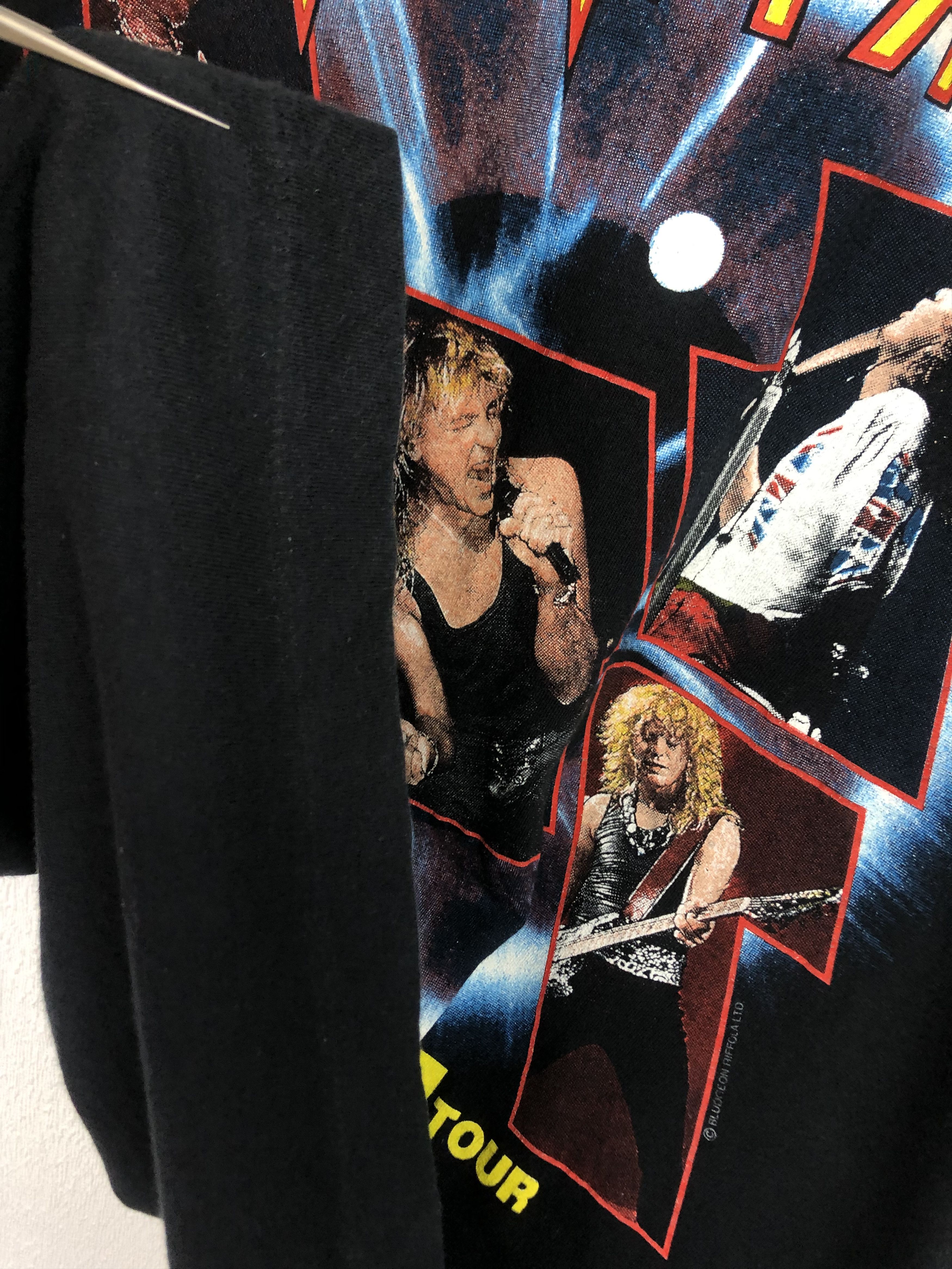 Band Tees Vintage Def Leppard The 7-Day Weekend Tour Tee Band Shirt Size US L / EU 52-54 / 3 - 6 Thumbnail