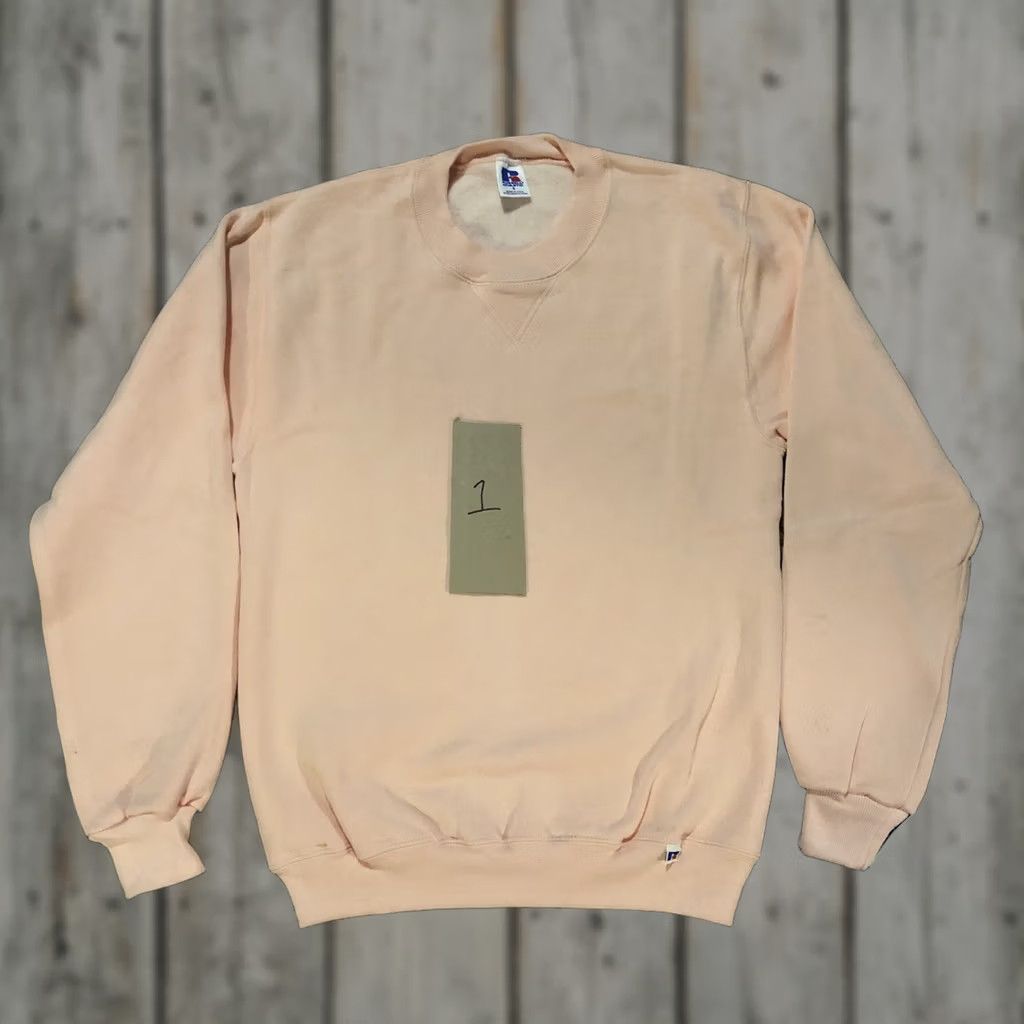Russell Athletic VINTAGE Russell Athletic Sweatshirt Crewneck Pink S Unisex Adults 90s Y2K USA Size US S / EU 44-46 / 1 - 1 Thumbnail