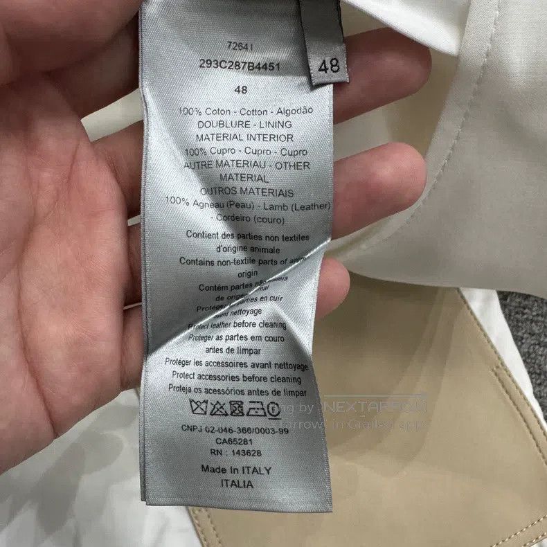 Dior Dior Colour-blocked stitched suit jacket Size 48R - 3 Thumbnail
