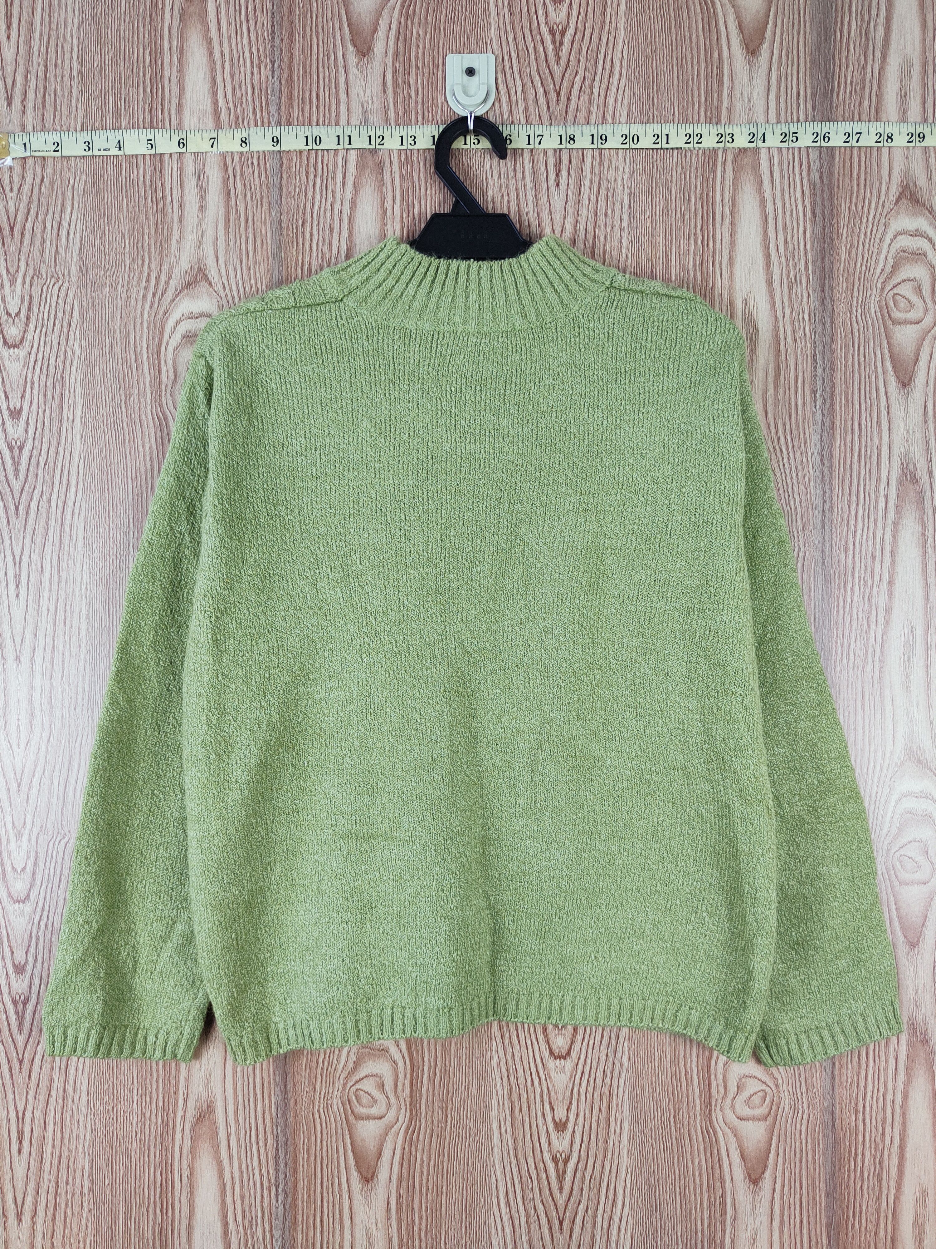 Japanese Brand × Vintage CP Green Knitwear Sweatshirts #W470 Size L / US 10 / IT 46 - 7 Thumbnail