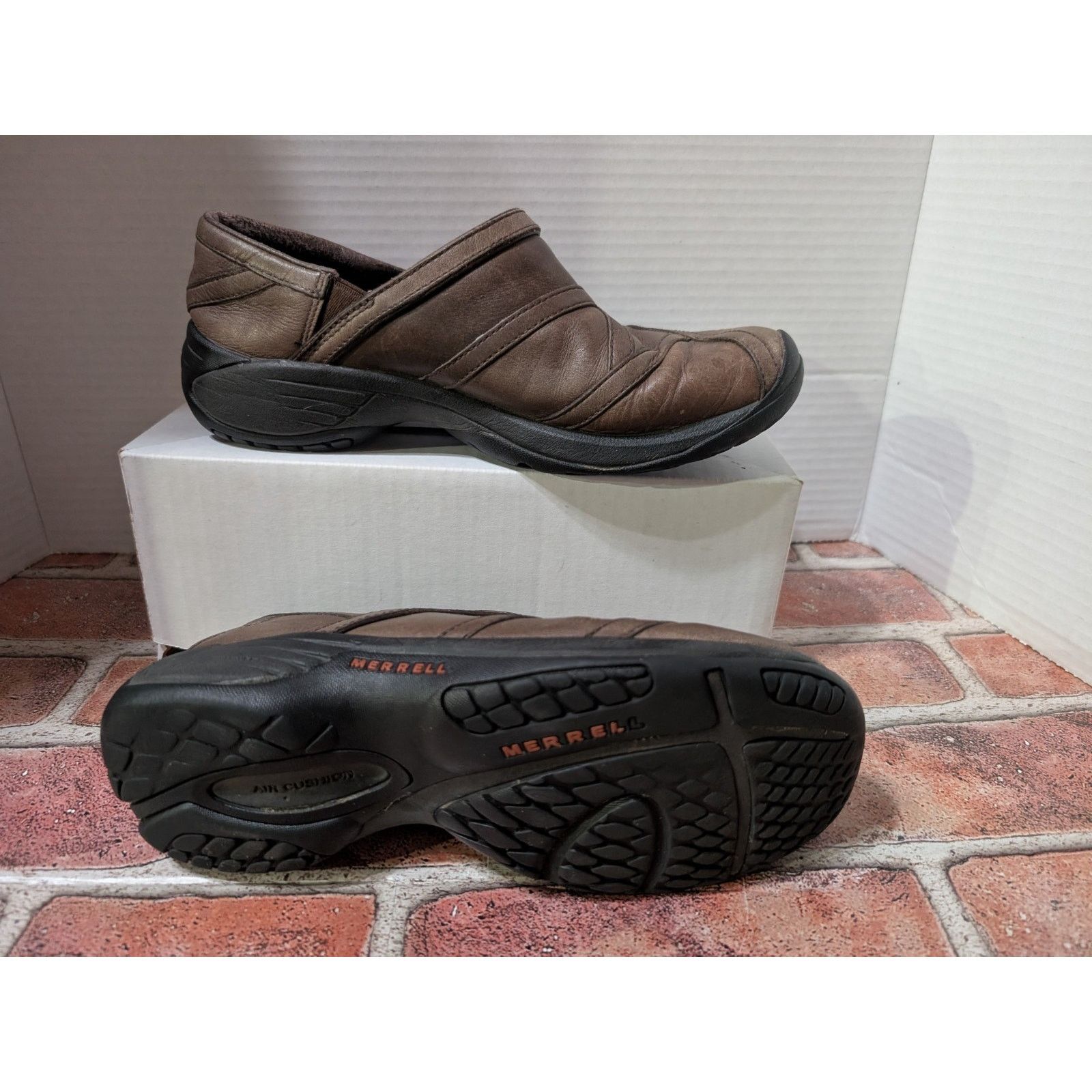 Merrell MERRELL Encore Eclipse 2 Sz 8 Leather Slip-On Loafers Womens Size US 8 / IT 38 - 8 Thumbnail