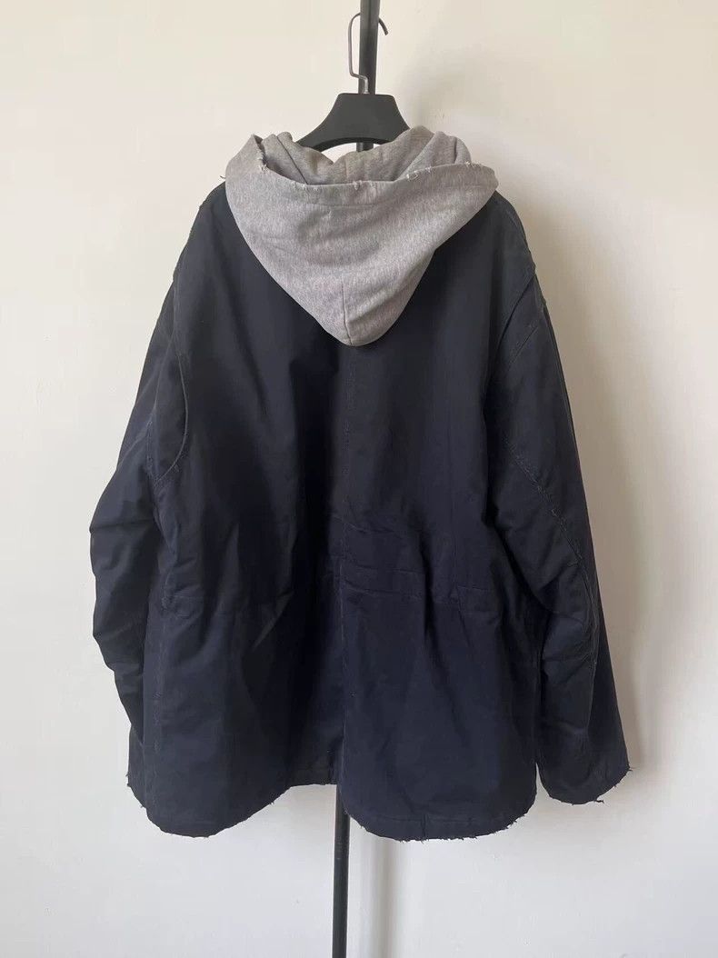 Balenciaga Balenciaga size 3 Patchwork Pocket Long Sleeve Jacket Jacke Size US M / EU 48-50 / 2 - 2 Thumbnail