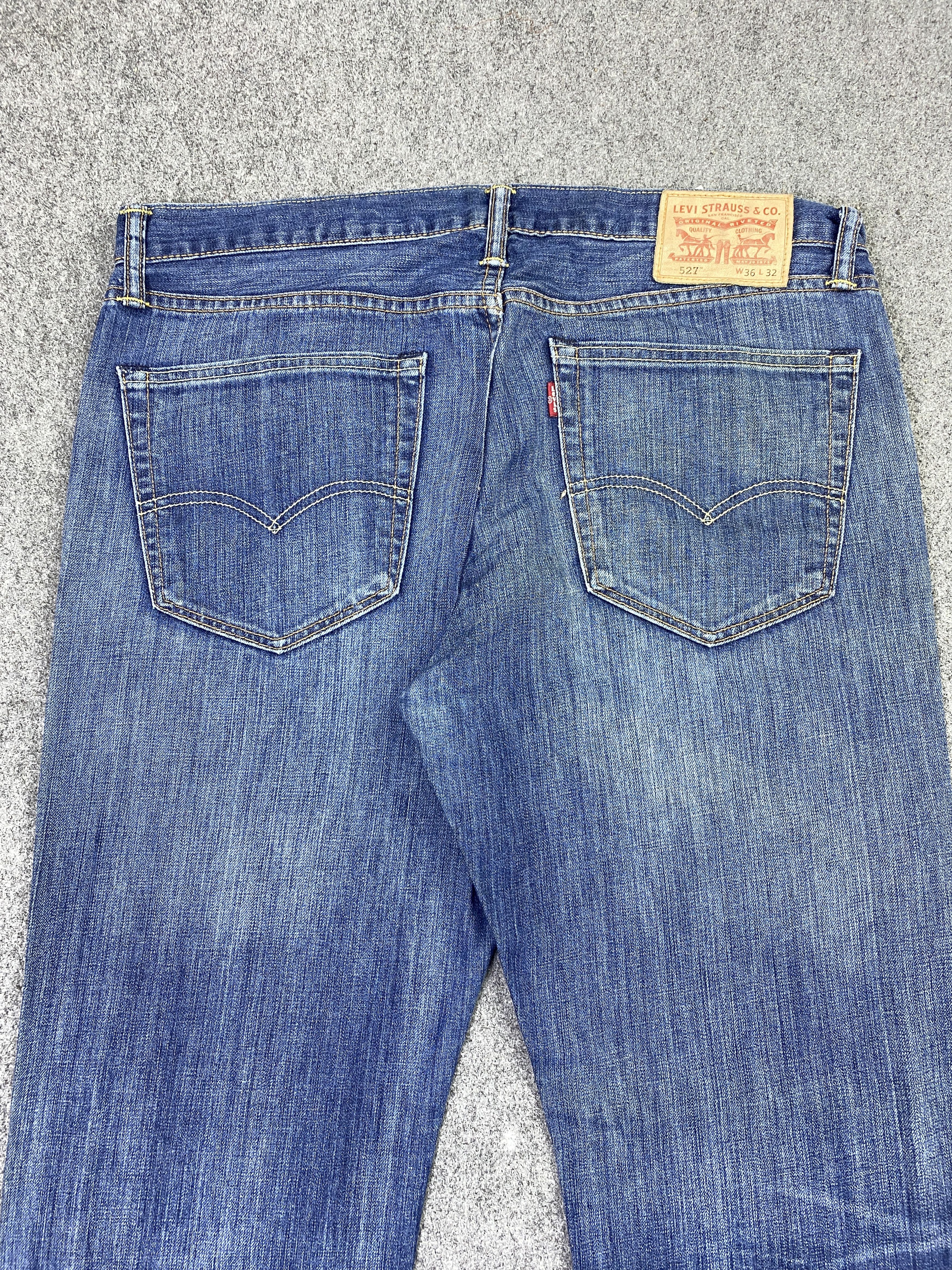 Levi's Vintage Levis 527 Faded Blue Jeans DP2863 Size US 37 - 4 Thumbnail