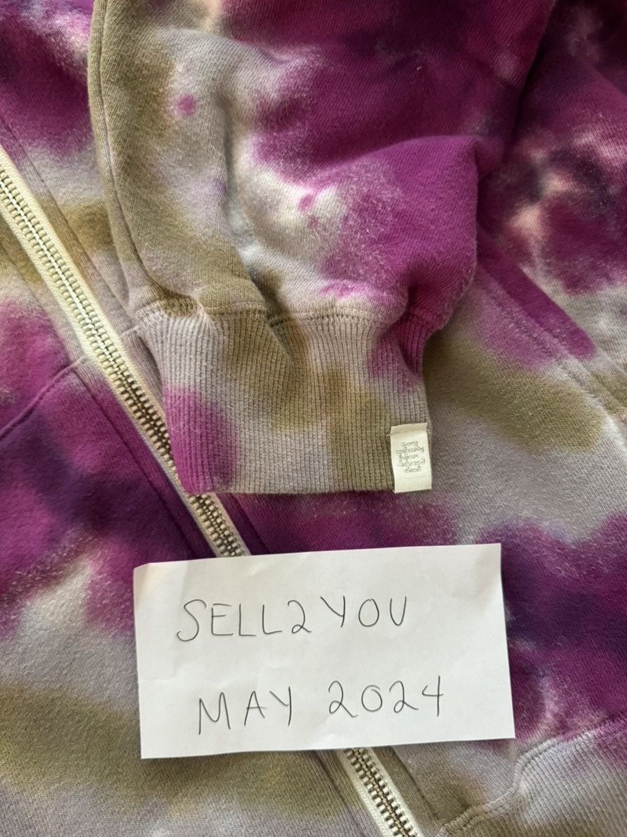 Eric Emanuel Eric Emanuel Purple Tie Dye Hoodie size Large Size US L / EU 52-54 / 3 - 3 Thumbnail