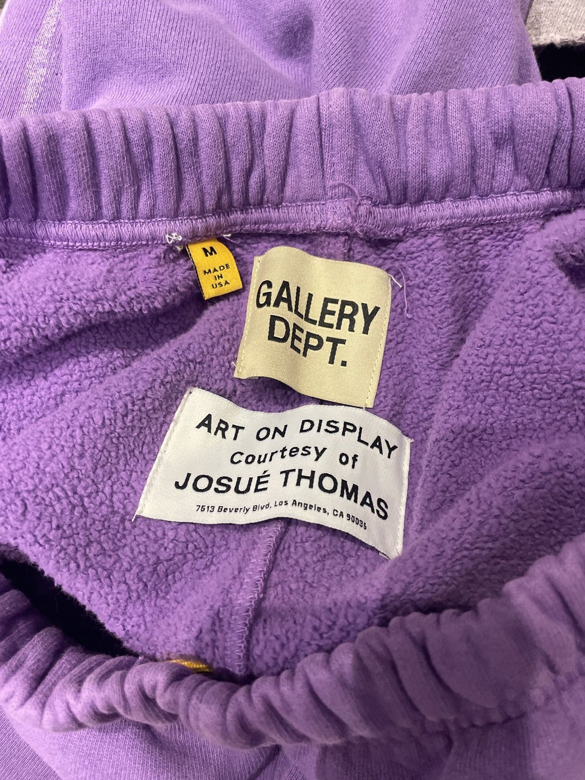 Gallery Dept. Gallery Dept. Paint Flare Sweatpants Purple Size US 32 / EU 48 - 3 Thumbnail