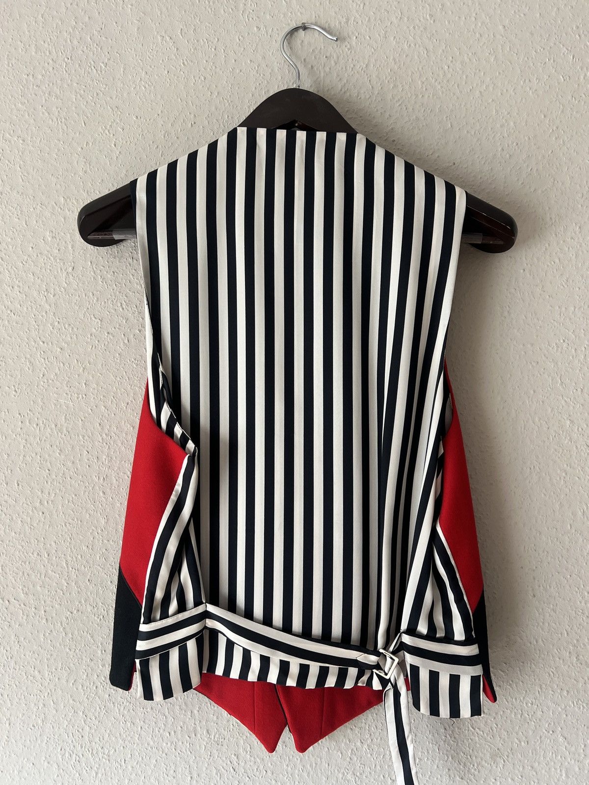 Moschino Moschino “Cheap and Chic” Mickey Mouse Wool Vest Size 40R - 3 Thumbnail