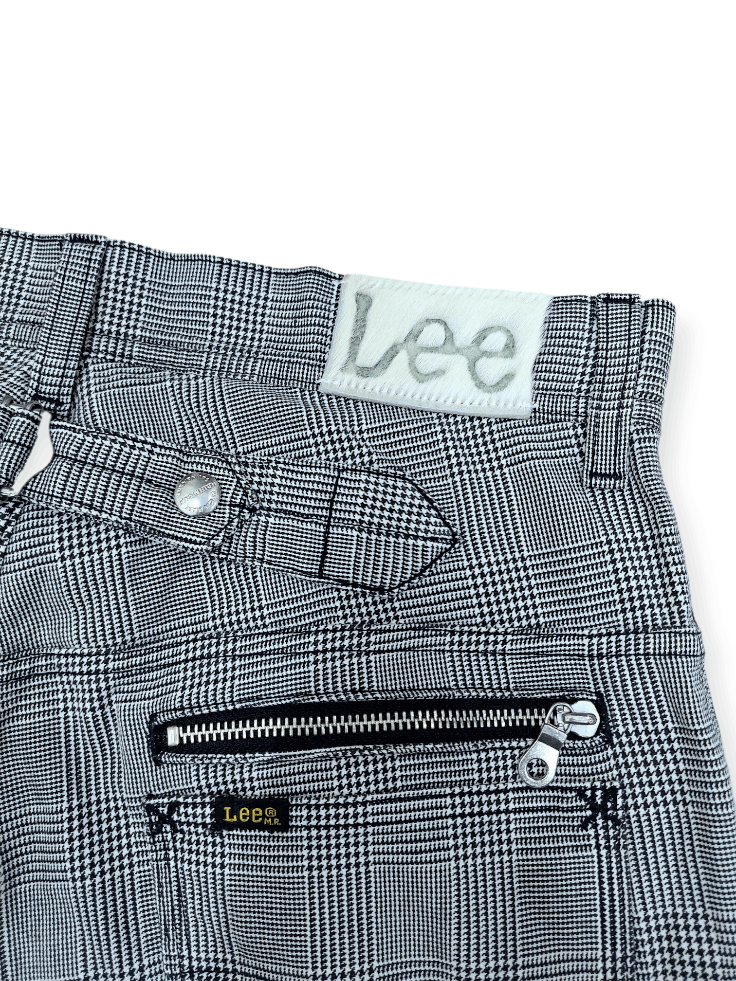 Lee Lee Cowboy Multi Zipped Nova Check Denim Size US 30 / EU 46 - 13 Thumbnail