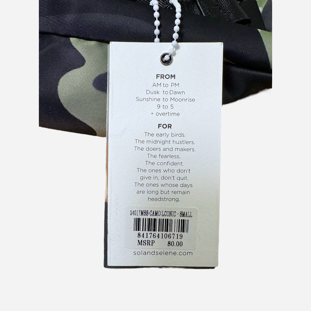 Other Sol and Selene Women’s Camo Small Iconic Backpack Size ONE SIZE - 15 Thumbnail