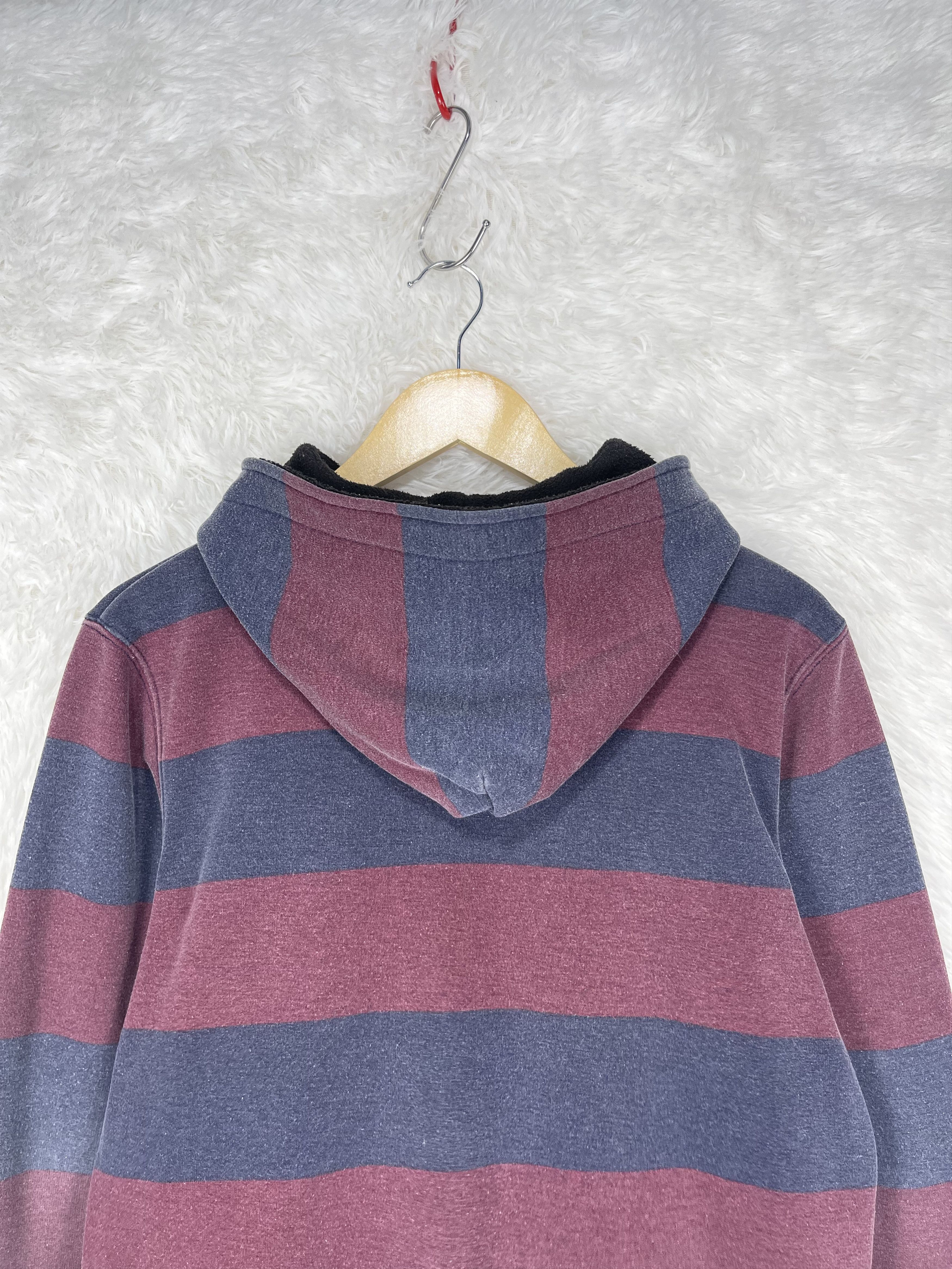 Japanese Brand Vintage Moco Moco Back Number Striped Sweatshirt AS0031 Size US M / EU 48-50 / 2 - 4 Thumbnail
