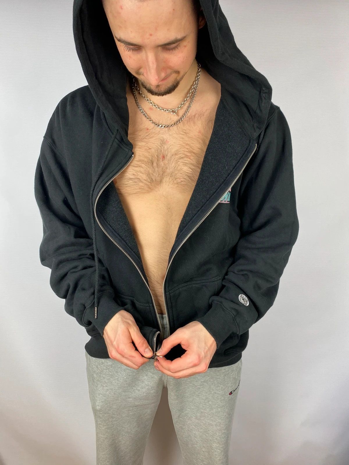 Vintage × Vision Streetwear zip hoodie Vision streetwear vintage skate opium 90s Size US M / EU 48-50 / 2 - 4 Thumbnail