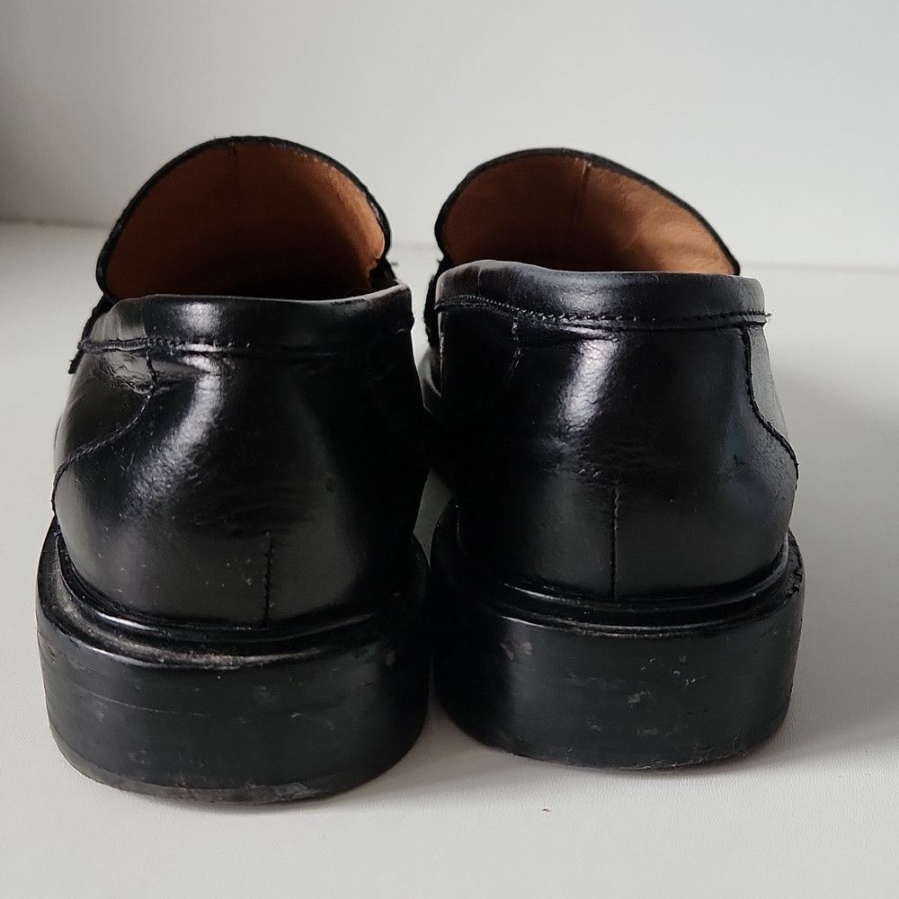 Madewell MADEWELL | The Vernon Leather Loafers Black Sz 9 Size US 9 / IT 39 - 6 Thumbnail