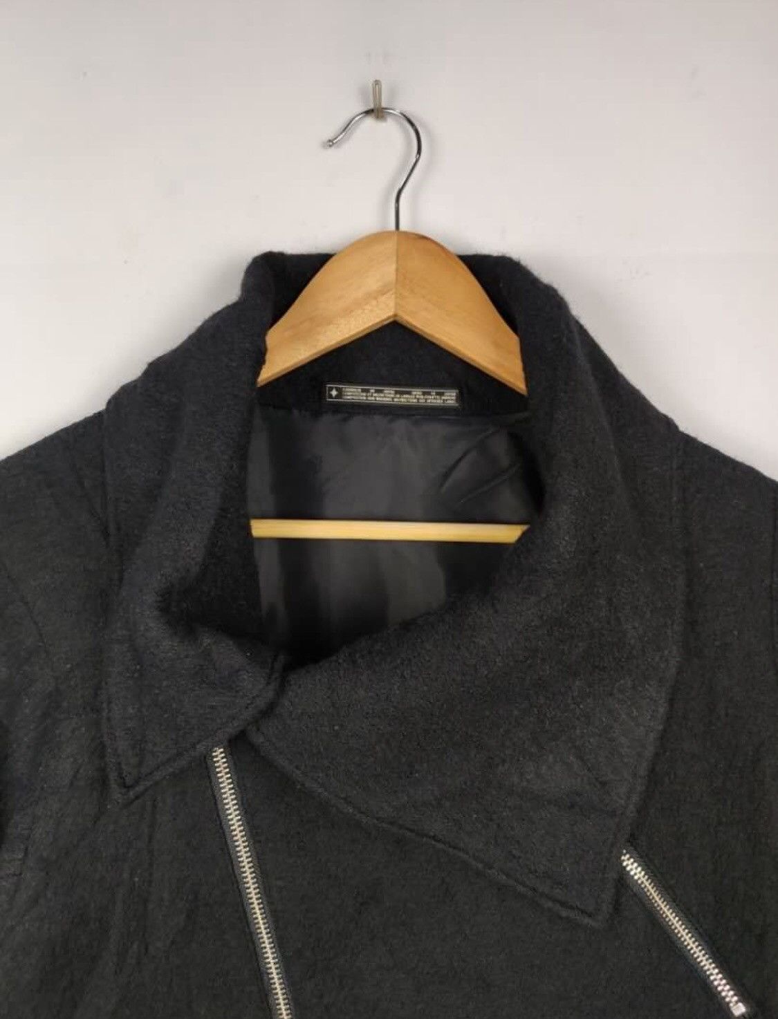 Yohji Yamamoto Yohji Yamamoto ysbis limi feu product of Yohji biker wool Size US S / EU 44-46 / 1 - 7 Thumbnail