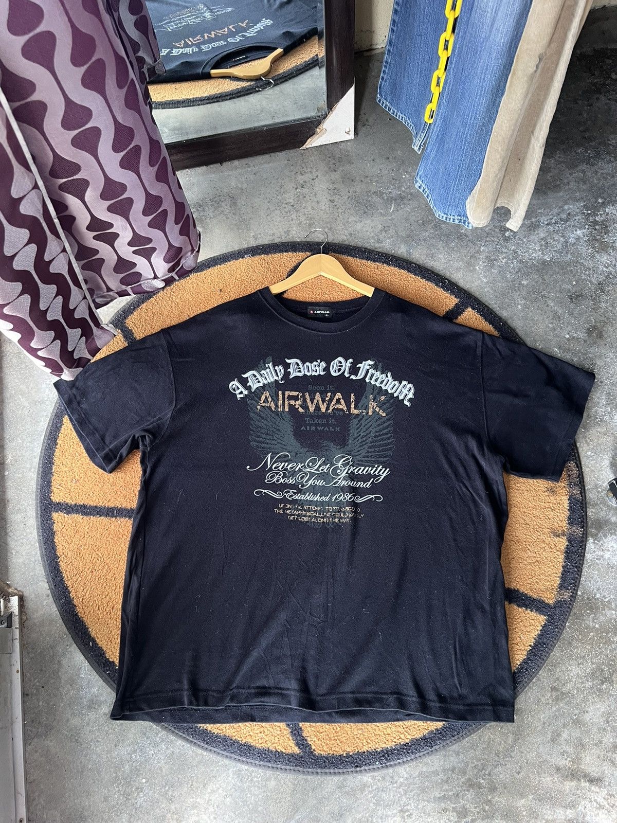 Airwalk 🔥Airwalk A Daily Dose of Freedom Tee Size US XXL / EU 58 / 5 - 1 Thumbnail
