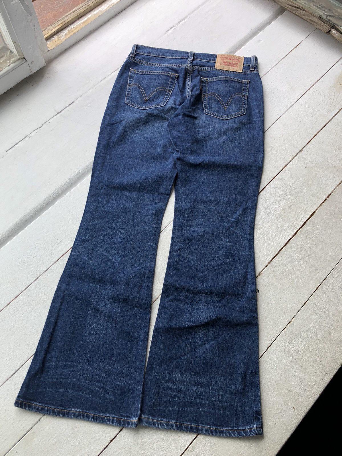 Levi's Vintage Levi’s very rare vintage 00s Big Bell Bottom Opium Size 30" / US 8 / IT 44 - 2 Thumbnail