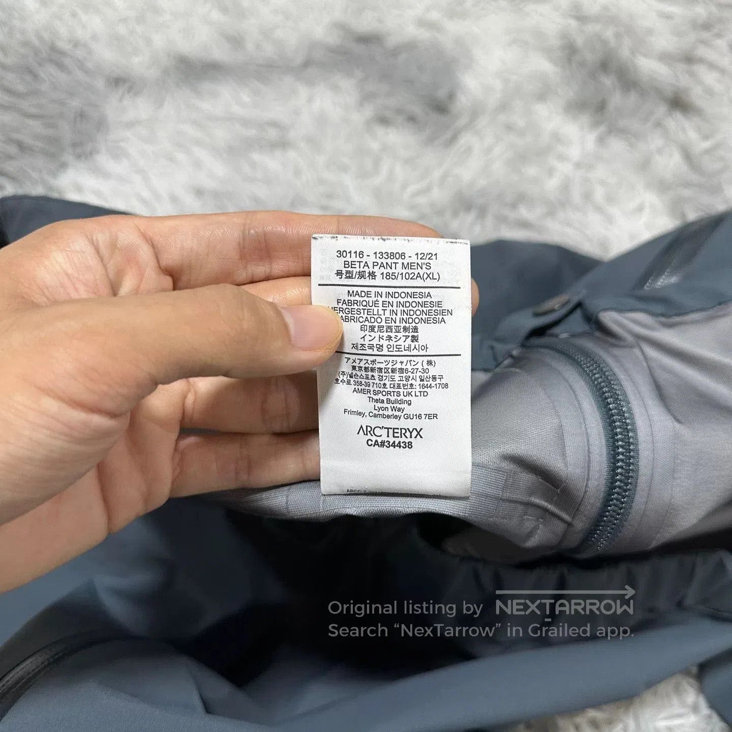 Arc'teryx Arcteryx Beta Pant Hard Shell Long Pants. Size US 36 / EU 52 - 5 Thumbnail